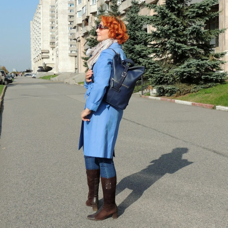 Сумка-рюкзак Natalia Kalinovskaya СР-34.161 «Бельканто» синяя