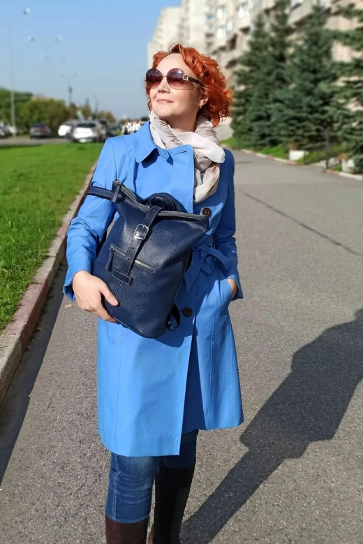 Сумка-рюкзак Natalia Kalinovskaya СР-34.161 «Бельканто» синяя