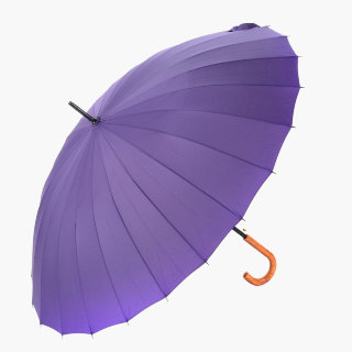 Зонт EuroClim трость 2824 24 спицы фиолетовый