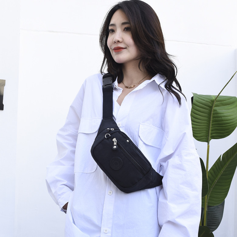 Сумка на пояс Bobo 8829-1 чёрная