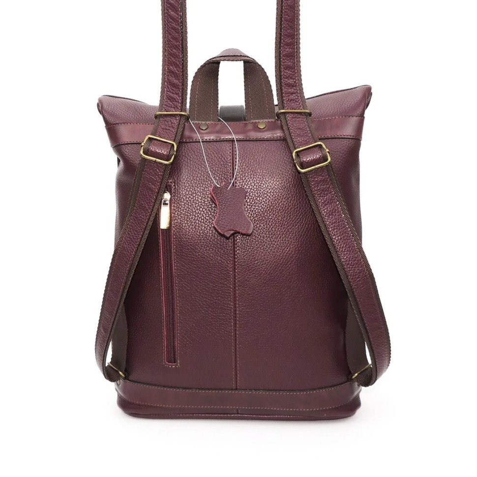Сумка-рюкзак Natalia Kalinovskaya  СР-54.182 "Надия" бордо флотер