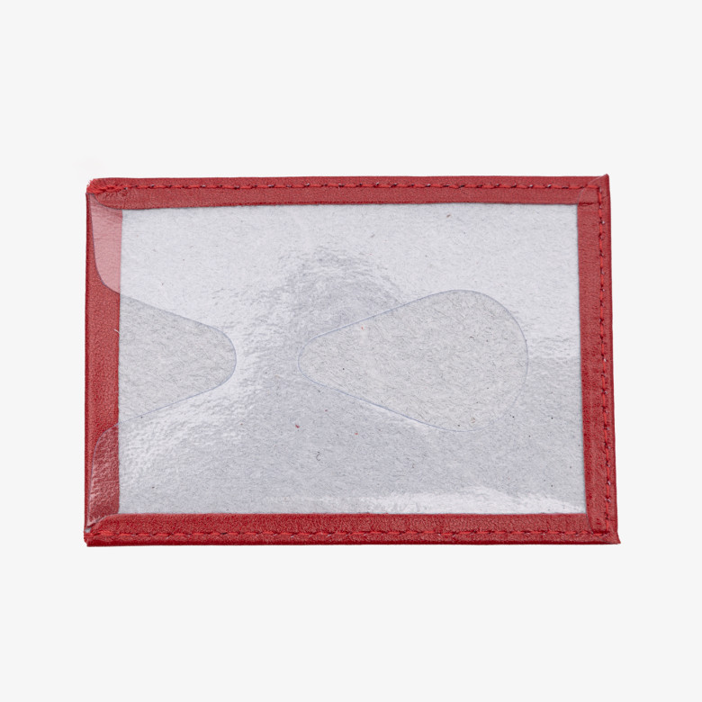 Футляр для транспортной карты КХ-315ft-1100/001 красный Футляр для транспортной карты КХ-315ft-1100/001 красный