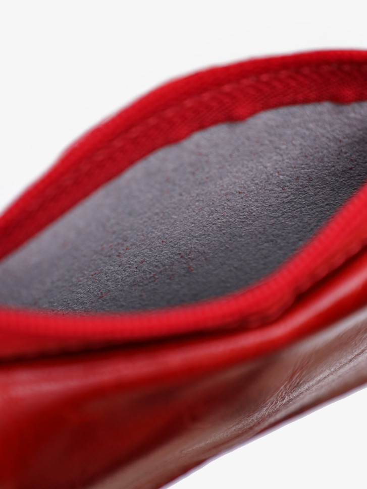 Картхолдер-монетница П-801ft-1930/004 красный Картхолдер-монетница П-801ft-1930/004 красный