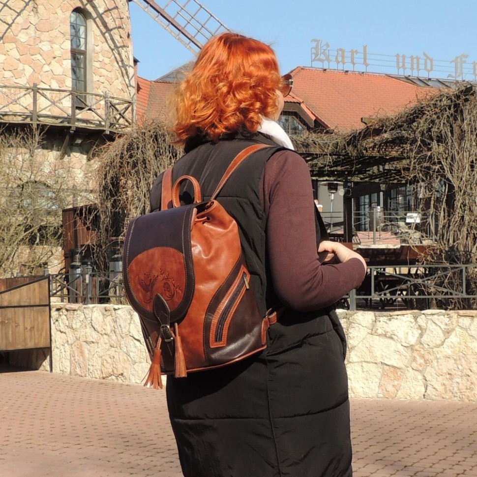 Кожаный рюкзак Natalia Kalinovskaya «Ясмина» Кожаный рюкзак Natalia Kalinovskaya «Ясмина»