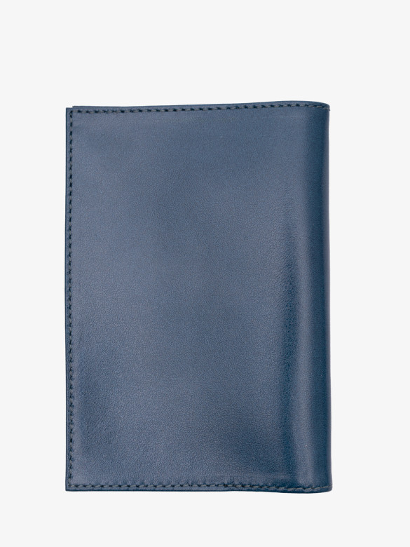 Обложка для паспорта ОП-104ft-1100/104 синий