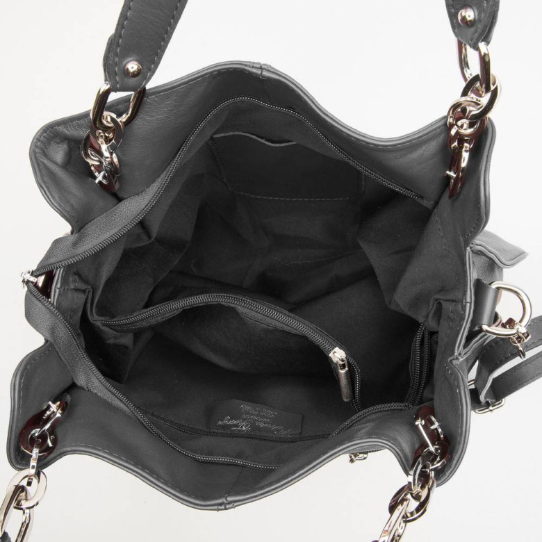 Сумка женская итальянская Roberta Firenze 245 sissi чёрная