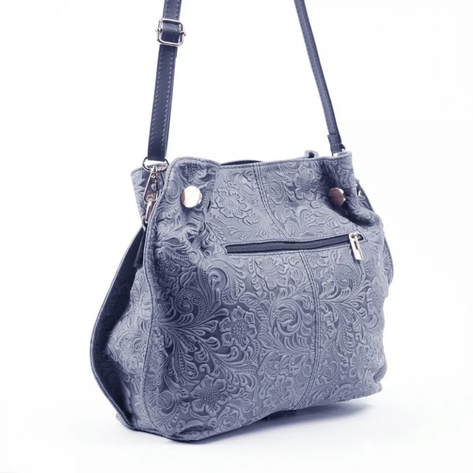 Сумка женская итальянская Roberta Firenze 245 sissi синяя Сумка женская итальянская Roberta Firenze 245 sissi синяя