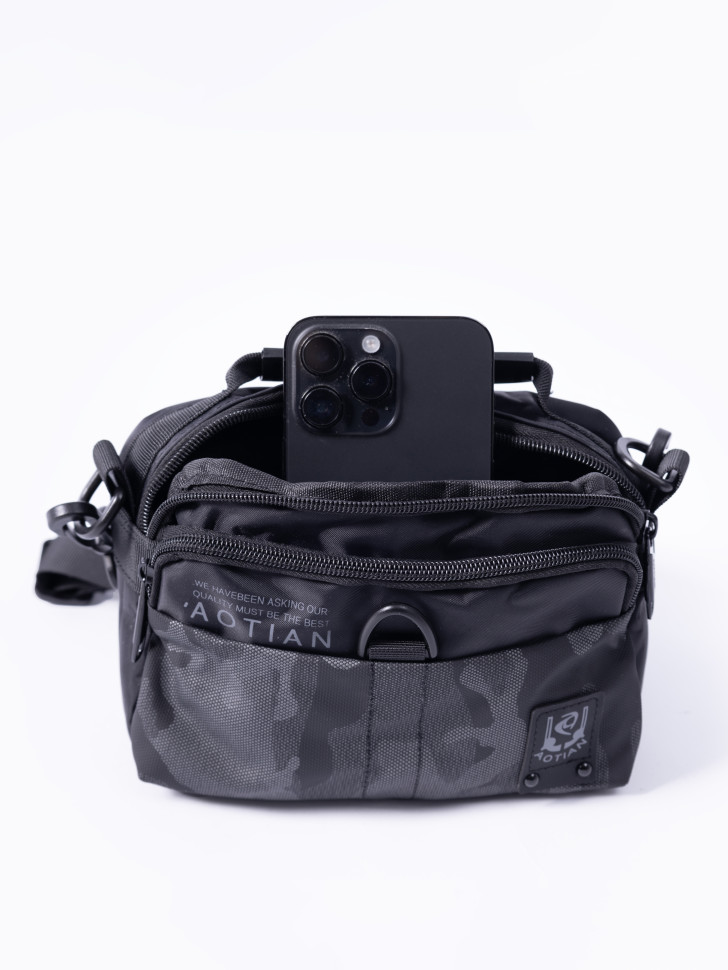 Сумка Aotian, Б 7682 черная Сумка Aotian, Б 7682 черная