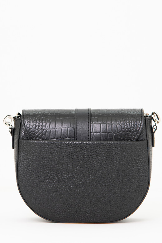 Сумка Protege Ц-472 тёмно-коричневая флотер+гладкая