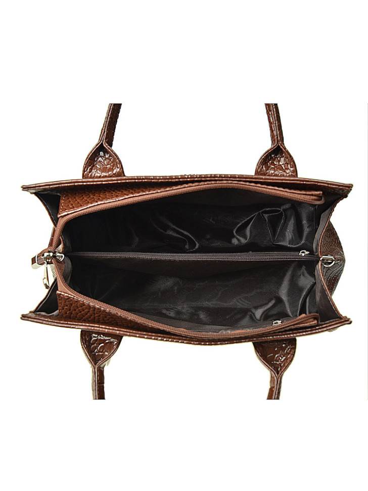 Сумка женская Vera Victoria Vito 42-402-06 коричневая Сумка женская Vera Victoria Vito 42-402-06 коричневая