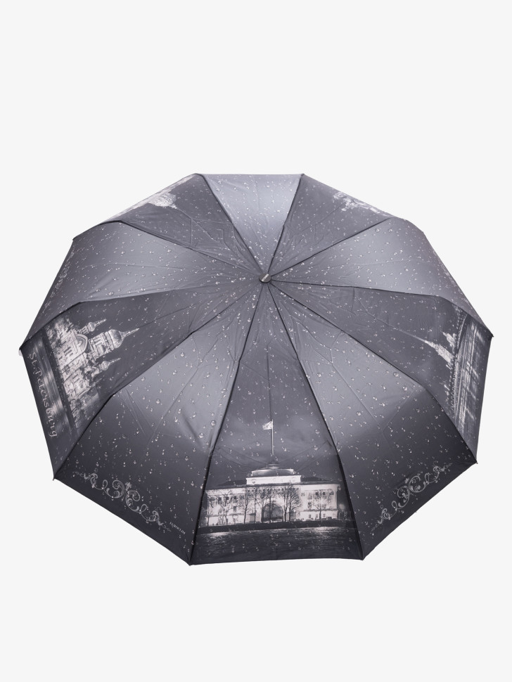 Зонт женский EuroClim 136 достопримечательности Петербурга Зонт женский EuroClim 136 достопримечательности Петербурга