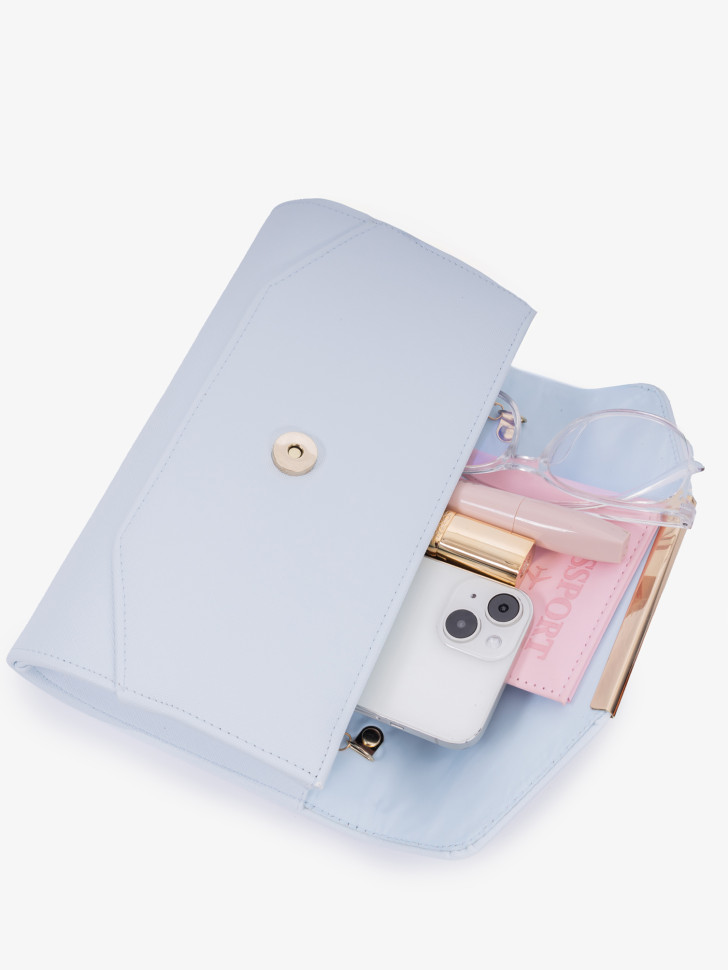 Клатч женский Funxilan 0297 l.blue Клатч женский Funxilan 0297 l.blue