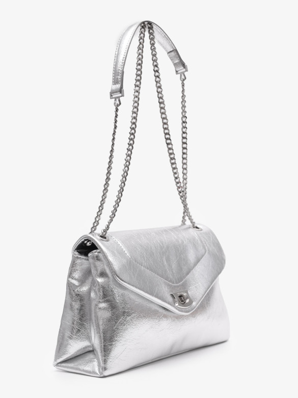 Сумка женская David Jones 7599 silver