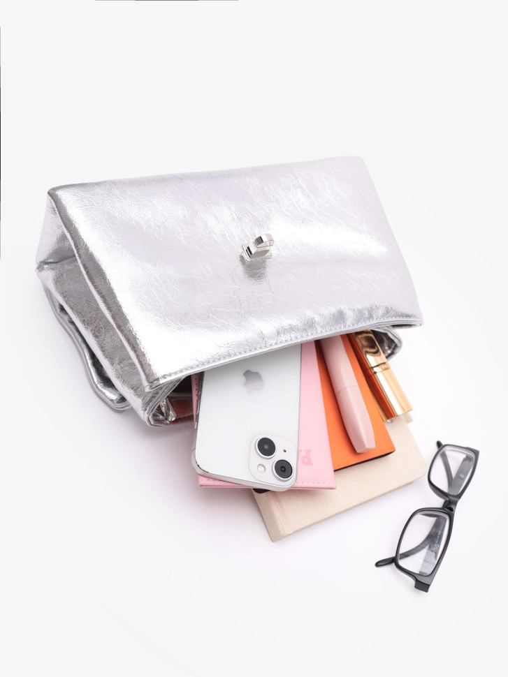 Сумка женская David Jones 7599 silver