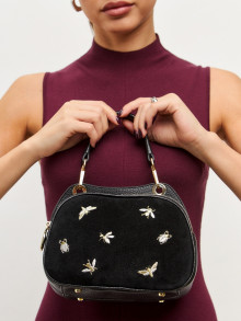 Disney x coach frame bag 23 with dalmatian floral print online