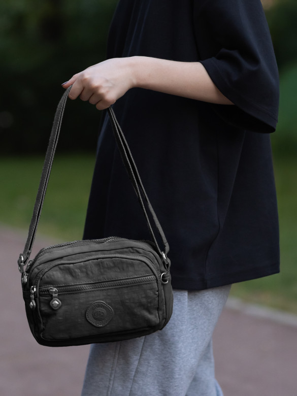 Сумка женская Bobo 8207 чёрная Сумка женская Bobo 8207 чёрная