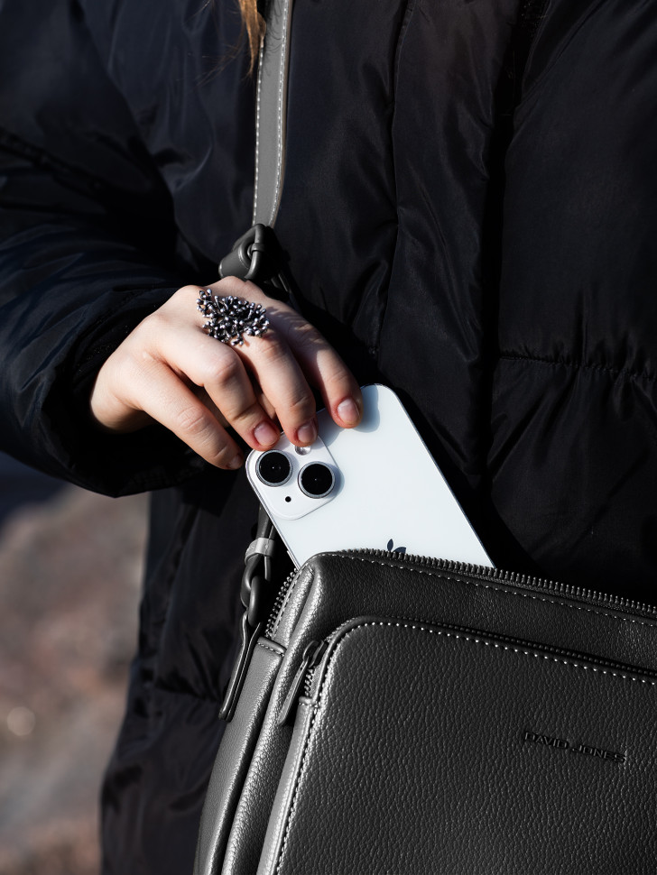 Сумка женская David Jones 7429-1 black Сумка женская David Jones 7429-1 black