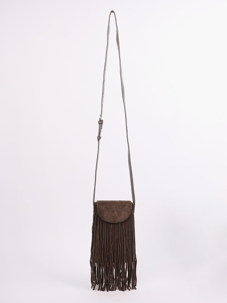 Сумка Lamagio 5840 замша коричневая Сумка Lamagio 5840 замша коричневая