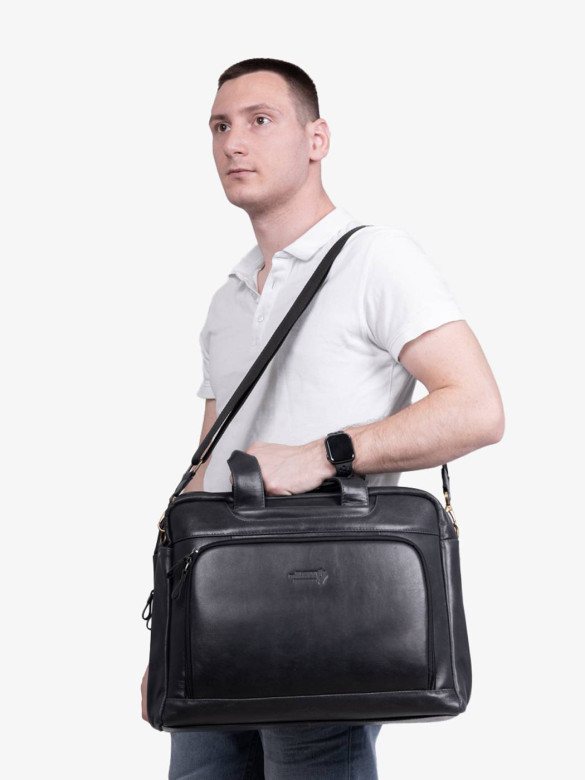 Сумка мужская zн ALEXX ALG0114 черная