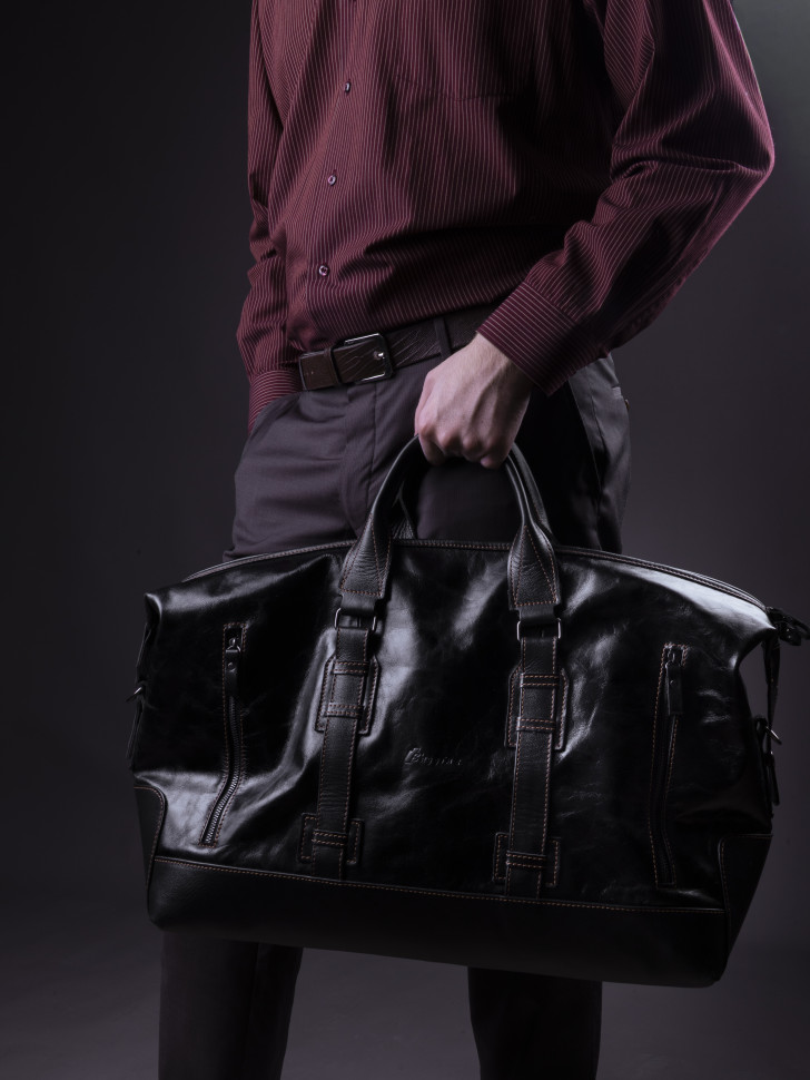 Сумка дорожная Baggins 1017 черная пулл-ап Сумка дорожная Baggins 1017 черная пулл-ап