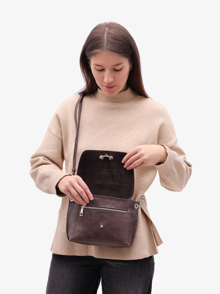 Сумка Rhino РСЖ Фиона темно коричневый друид Сумка Rhino РСЖ Фиона темно коричневый друид