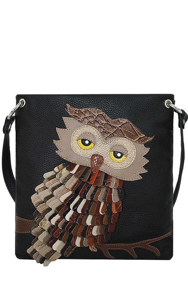 Сумка Protege ДС-144-78 "Сова" черный