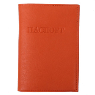 Обложка для паспорта Flioraj, 40050120/O01 оранжевая