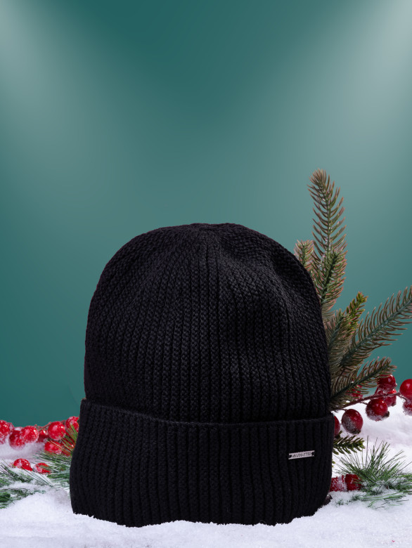 Шапка мужская 11658 MARHATTER чёрный