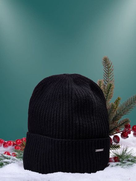Шапка мужская 11658 MARHATTER чёрный