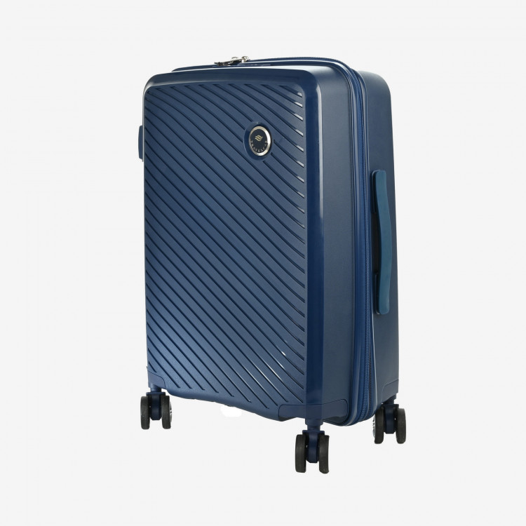 Купить Чемодан для ручной клади Travelcar 02, полипропилен, 20" синий в ...