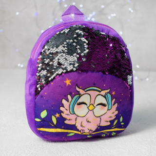 Рюкзак детский «Совёнок» Milo toys, 4363528 фиолетовый