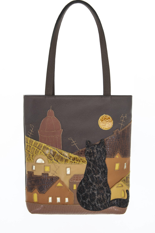 Сумка Protege ДС-517-303 "Окно№2" мокко флотер