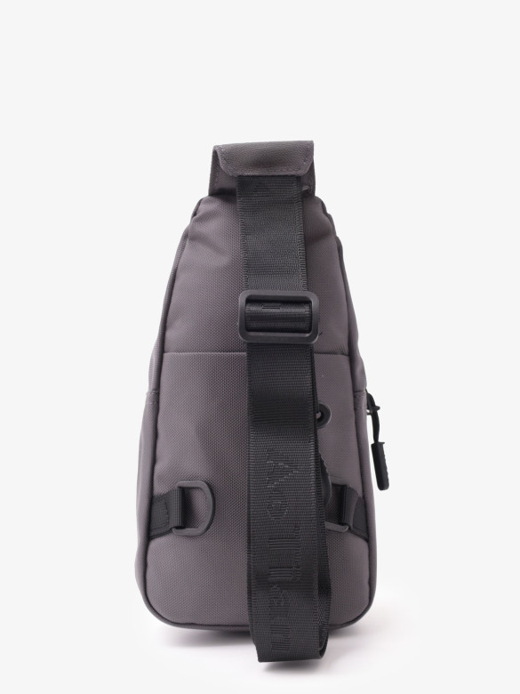 Рюкзак на одно плечо An 65365 серый