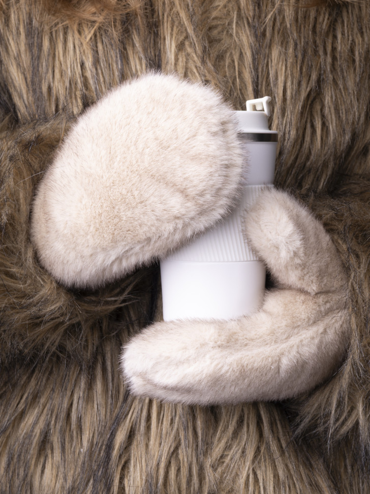 Варежки женские Baggins иск.мех бежевые Варежки женские Baggins иск.мех бежевые