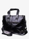 Сумка мужская Baggins 1015 черная пул ап(портфель)
