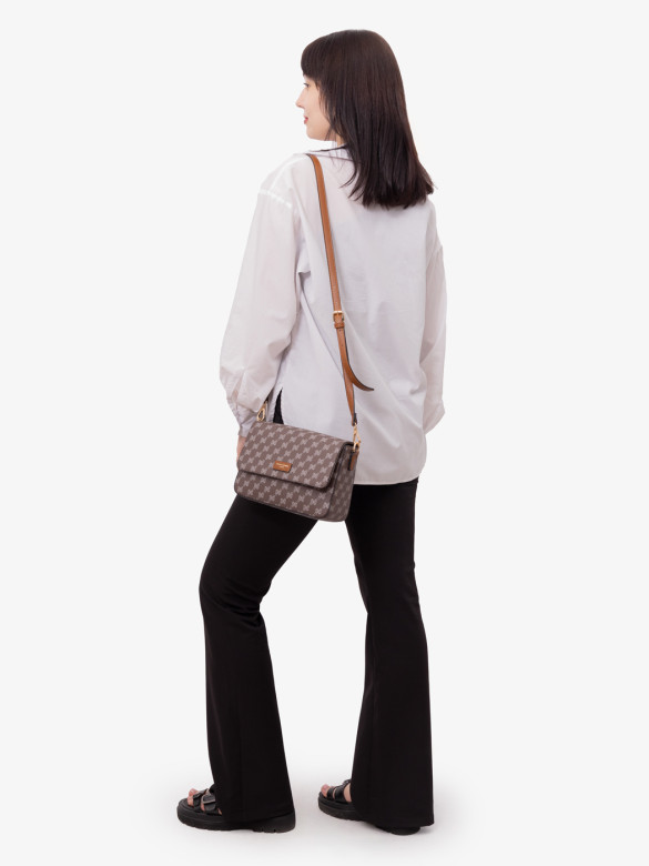 Сумка женская David Jones 21094 dark-cognac