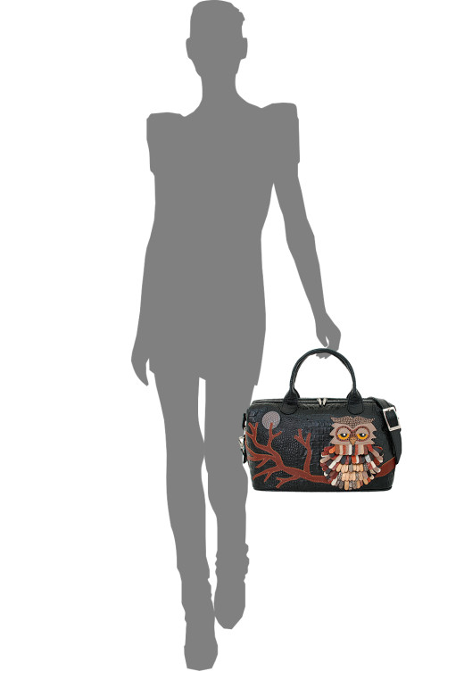 Сумка Protege ДС-195-93 "Сова" черный