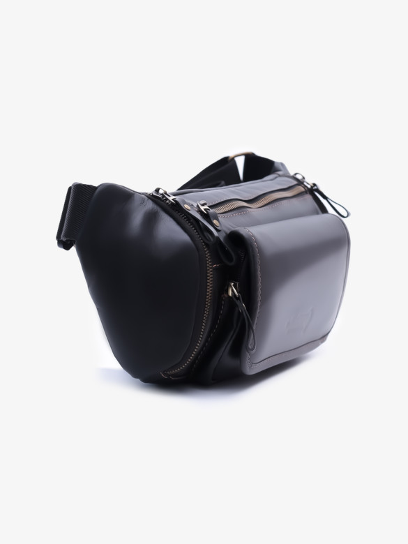 Сумка на пояс/плечо zн ALEXX ALG0116 черный пулап