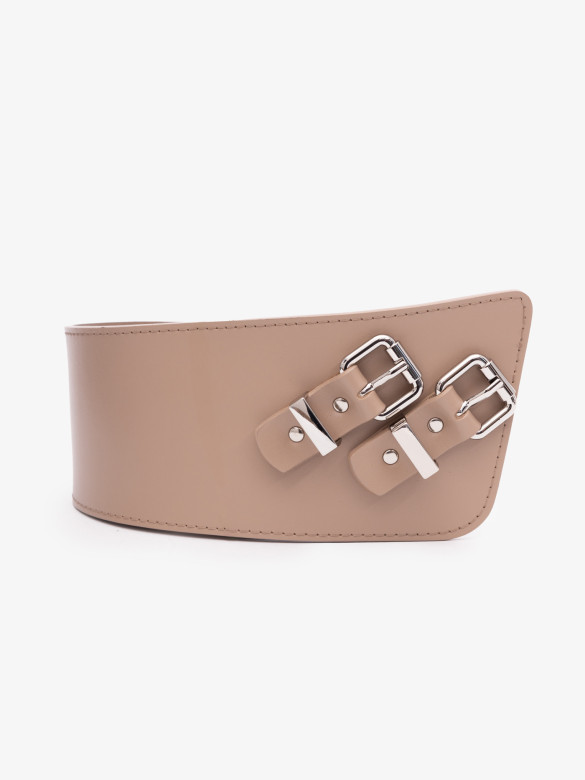 Ремень на пояс женский Baggins 1524 бежевый