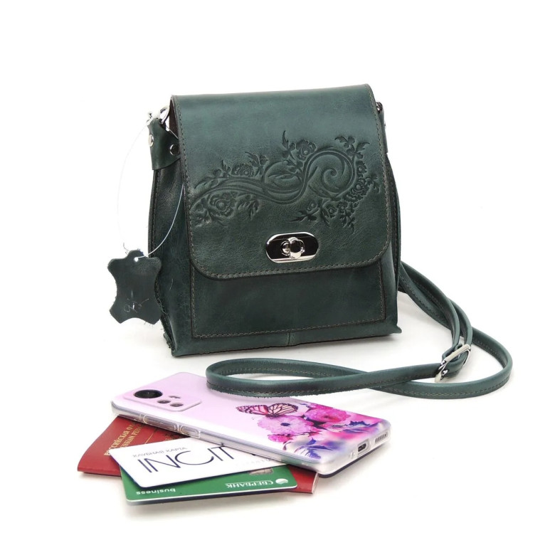 Сумка женская Natalia Kalinovskaya 76т.631 Грин зелёная Сумка женская Natalia Kalinovskaya 76т.631 Грин зелёная