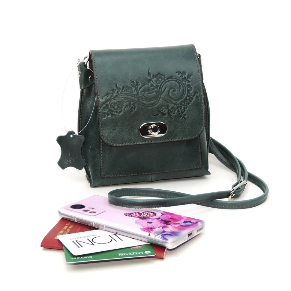 Сумка женская Natalia Kalinovskaya 76т.631 Грин зелёная Сумка женская Natalia Kalinovskaya 76т.631 Грин зелёная