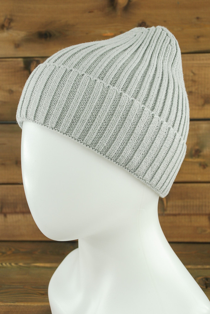 Мужская шапка-бини 11097 MARHATTER серый Мужская шапка-бини 11097 MARHATTER серый