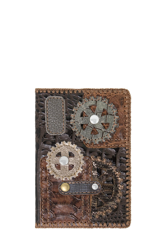 Обложка для паспорта Protege ОП-6-144 "техно" темно-коричневая Обложка для паспорта Protege ОП-6-144 "техно" темно-коричневая