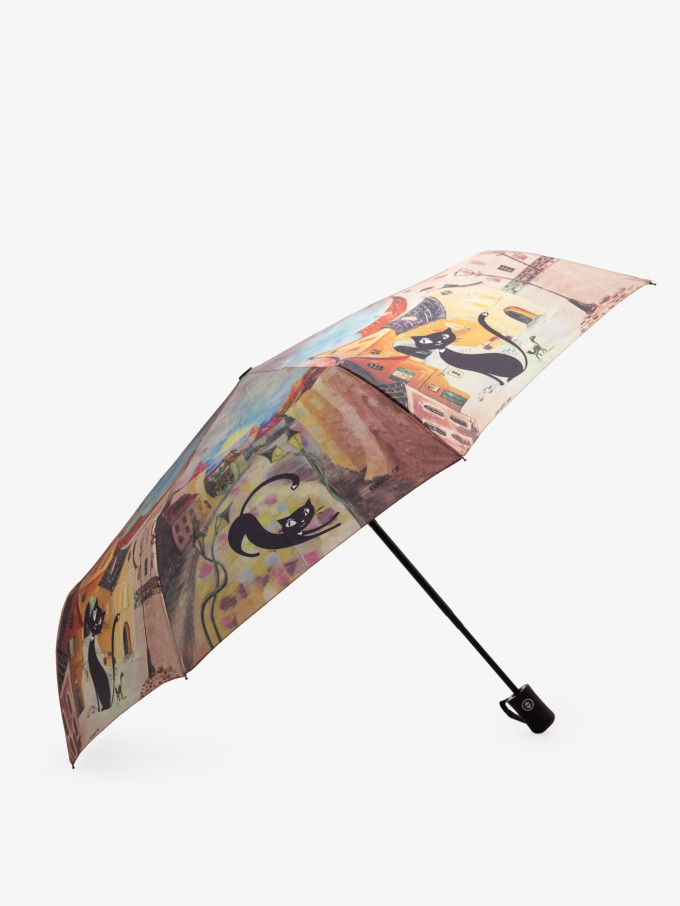 Зонт женский 107 кошки (ассортимент) Зонт женский 107 кошки (ассортимент)