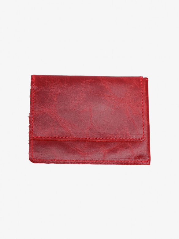 Картхолдер-монетница П-802-1930 красный
