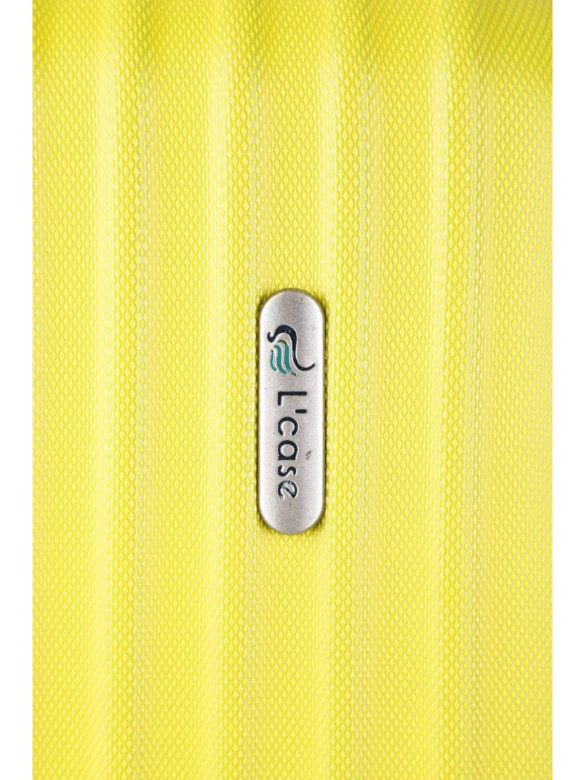 Чемодан L'Case, Krabi без расширения жёлтый