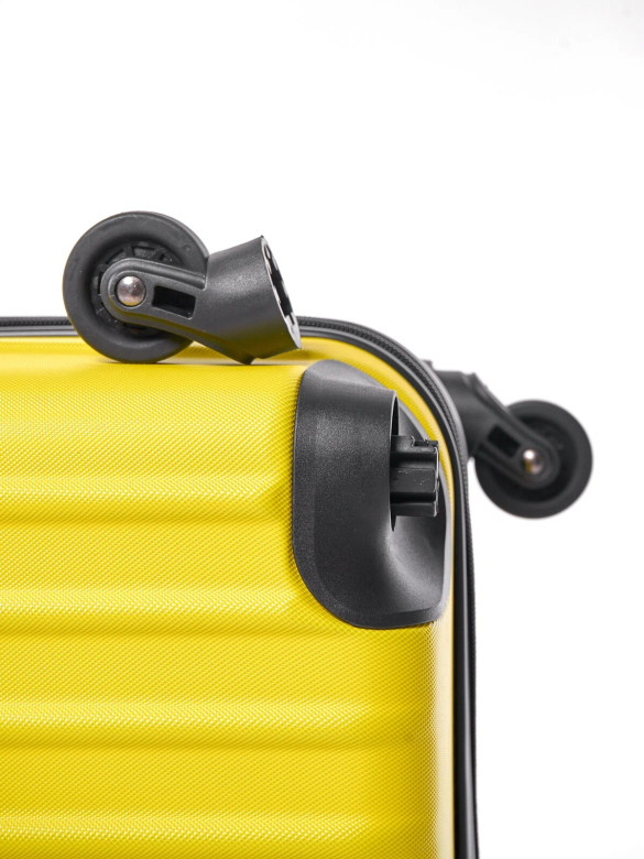 Чемодан L'Case, Krabi без расширения жёлтый