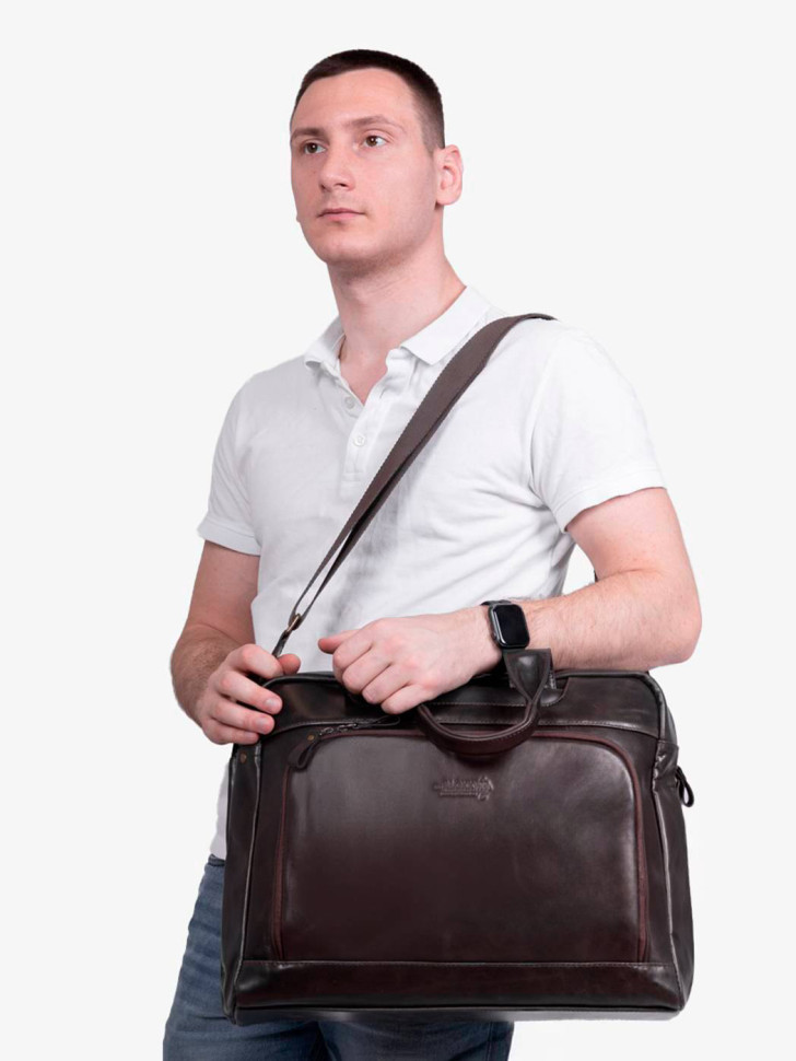 Сумка мужская zн ALEXX ALG0114 коричневая Сумка мужская zн ALEXX ALG0114 коричневая