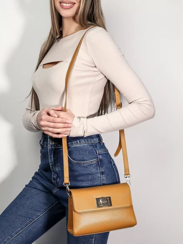 Сумка женская David Jones 6912 mustard Сумка женская David Jones 6912 mustard