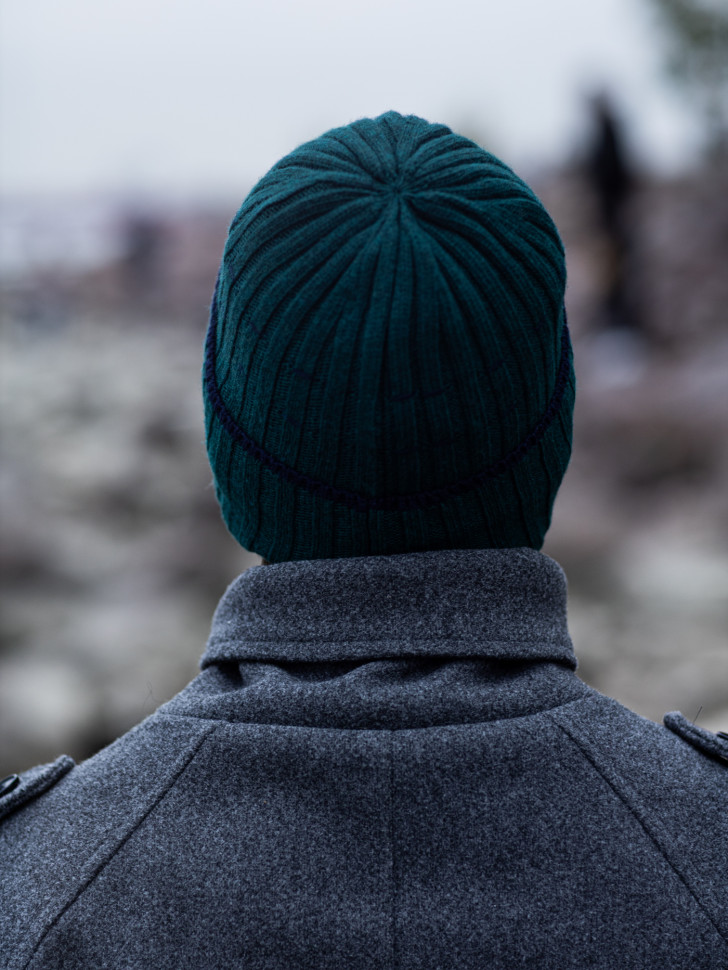 Ушанка мужская 13342/5 MARHATTER тёмный изумруд (57-59)